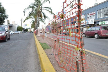 Inconclusa. La segunda etapa de una avenida principal no se ha podido concretar a falta de los recursos destinados a ella.