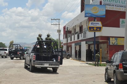 Evaluaciones. El gobernador de Durango dijo que hay resultados en seguridad. 