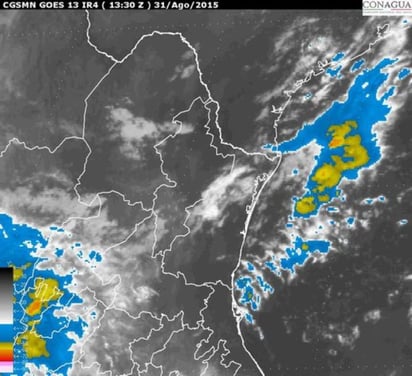 Un tercer canal de baja presión, en combinación con la entrada de humedad del Golfo de México, favorecerá la presencia de nublados vespertinos en Coahuila. (Especial)