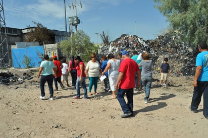 Seguridad. De acuerdo con los vecinos, la empresa es un riesgo para ellos. 