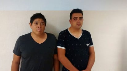 Captura. Carlos Alberto y Emerson Yamil cayeron luego de la persecución.