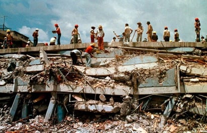 El terremoto del 85 es el más significativo y mortífero en la historia escrita de la nación mexicana. (ARCHIVO)