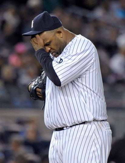 El estelar pitcher C.C. Sabathia anunció su retiro de la postemporada 2015 del beisbol de Grandes Ligas con Yanquis de Nueva York. (AP)