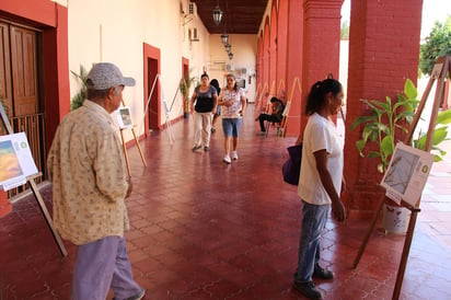 Exposición. Está en el patio de la presidencia municipal. (EL SIGLO DE TORREÓN)