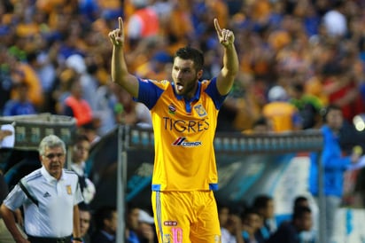 Andre-Pierre Gignac se encargó de marcar los dos goles en la victoria de Tigres. (Jam Media)