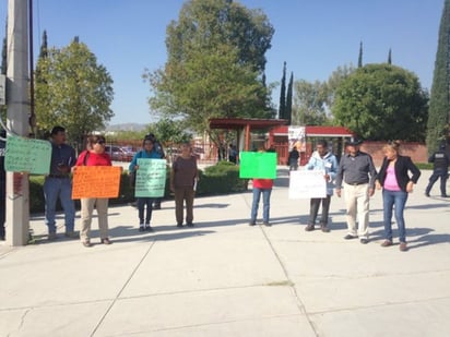 La protesta transcurrió en calma al no presentarse incidentes. (EL SIGLO DE TORREÓN)