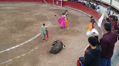 El cartel que se presentó fue con toros de Guadiana para el rejoneador Jorge Hernández Gárate, Joselito Adame, Diego Silveti y Fermín Espinosa IV. (SIGLO COAHUILA)
