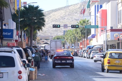 La zona centro de la ciudad se dividió en cuatro sectores donde se incrementará el patrullaje. (EL SIGLO DE TORREÓN)