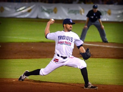 El derecho Rolando Valdez lanzó un juegazo para los Yaquis. Yaquis amarra serie en gran duelo de lanzadores