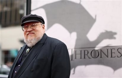 Martin dijo que él hubiera querido anunciar que había entregado The Winds of Winter para su publicación, pero dijo que calcula que tomará varios meses más si todo va bien. (ARCHIVO)
