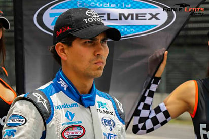 Antonio Pérez, piloto mexicano. Antonio Pérez está listo para Daytona