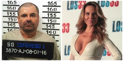 'El Chapo' Guzmán tendría una 'especie de obsesión' con Kate del Castillo. (ARCHIVO) 