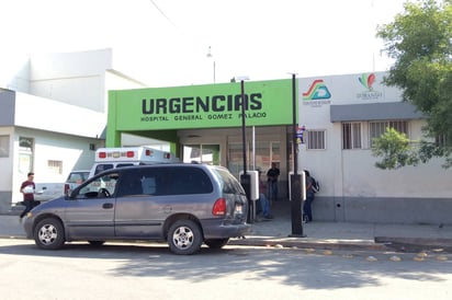 Internado. Hombre apuñalado recibe atención en el Hospital General de Gómez Palacio, su estado de salud es grave. (EL SIGLO DE TORREÓN)