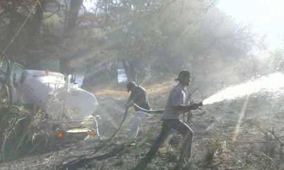 Apagado. Varias agrupaciones apoyaron a sofocar los incendios registrados.