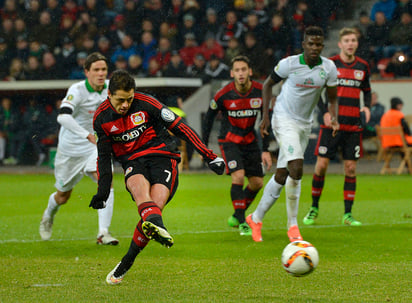 Javier anotó el primer gol del partido. (AP)