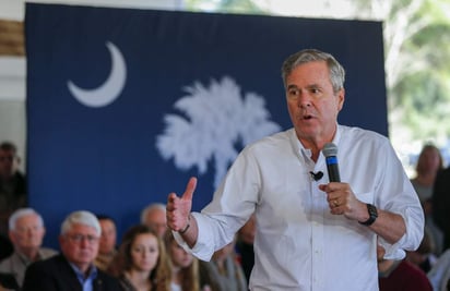 Republicanos. Para Jeb Bush la visita es desastrosa.