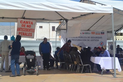 Evento. Procuraduría lleva hasta los ciudadanos mesas receptoras de denuncias y para trámites legales.  