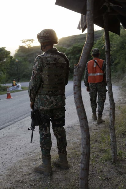 En un diálogo entre autoridades municipales con el jefe de cuartel de El Durazno, se precisó que el operativo que se realiza es de las Fuerzas Especiales del Ejército.