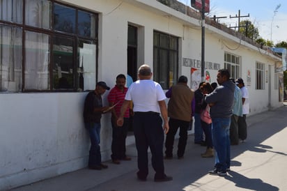 Ventanilla. Estuvo abierta hasta el pasado 29 de febrero en la Dirección de Desarrollo Rural. (EL SIGLO DE TORREÓN)