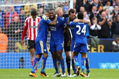 Wes Morgan quedó más cerca de convertirse en el primer capitán de Leicester. (EFE) 