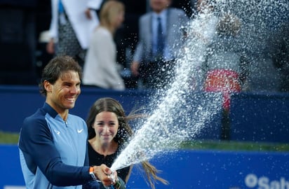 Nadal recién ganó el Abierto de Barcelona. 