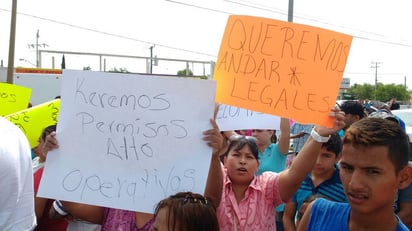 Dudas. Los manifestantes desconfían pues consideran que no hay garantías.