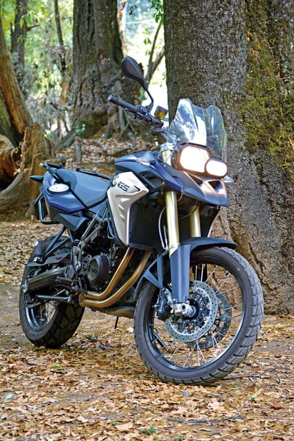 Listo. BMW F 800 GS Una moto doble propósito, lista para las aventuras.