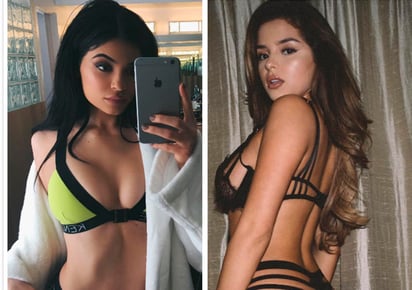 Kylie Jenner fue pareja de Tyga hasta hace unos días, ahora se rumora que entabló relación con Demi Rose. (ESPECIAL)