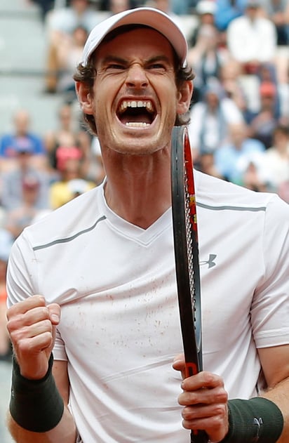 Andy Murray venció en 3 sets al croata Ivo Karlovic. (AP)