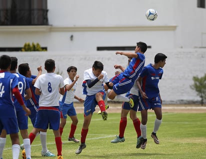 Los equipos del Francés de La Laguna, sobresalieron en la mayoría de las categorías en los Juegos Lasallistas que se llevaron a cabo días atrás en la capital de Durango, donde obtuvieron varios títulos. (Foto José Antonio Rodríguez)