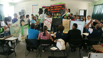 Acciones. En escuelas se ha trabajado para hacer conciencia sobre los riesgos del tabaquismo. (EL SIGLO DE TORREÓN)