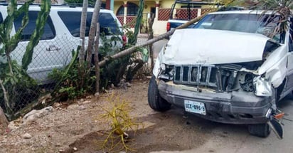 De acuerdo con la versión de Gutiérrez Canul, en la Suburban viajaban, además, Trinidad García Arguelles, ex presidenta municipal, quien aspira a repetir en el cargo. (ESPECIAL)
