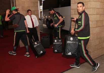 La selección mexicana llegó a California donde el jueves sostendrá su segundo compromiso, ante Jamaica, dentro de la Copa América. 