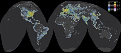 No pueden ver la Vía Láctea debido a la contaminación lumínica producida en los países más desarrollados por las luces artificiales. (EFE)