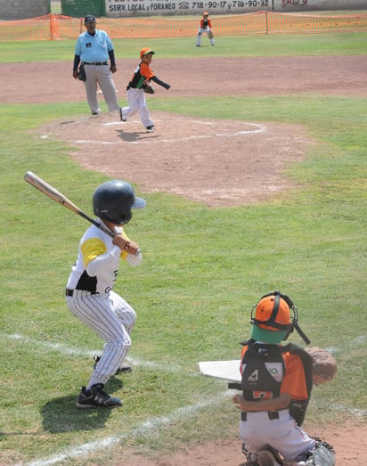 Este fin de semana continuó con más juegos protagonizados por las futuras estrellas de la pelota lagunera. (ESPECIAL)