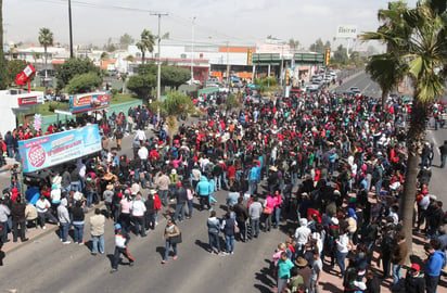 Persuasión. Después de manifestaciones masivas, las más recientes han reunido a cada vez menos participantes.