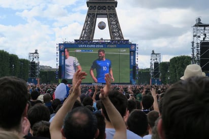 Gignac, en la pantalla. 