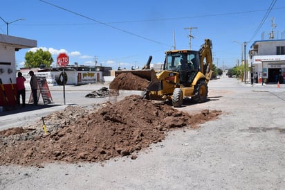 Atención. El Sideapa deberá atender la calidad de las obras en la colonia San Antonio. (EL SIGLO DE TORREÓN)