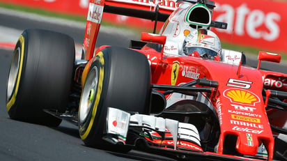 Sebastian Vettel, cuatro veces campeón mundial con Red Bull, marcha a 82 puntos del líder del campeonato mundial, Lewis Hamilton.
