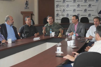 Monitoreo. En la presentación de las cifras participaron autoridades municipales, empresarios y el Mando Especial.