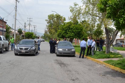 Captura. En esta calle fue detenido el asaltante por los patrulleros, una vez sometido por el civil.