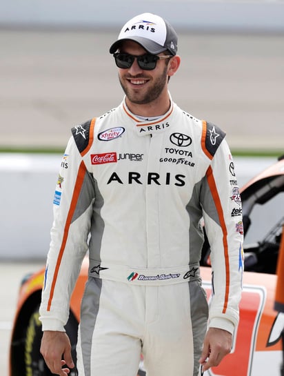 Daniel Suárez, piloto mexicano de Nascar Xfinity Series. (NOTIMEX)