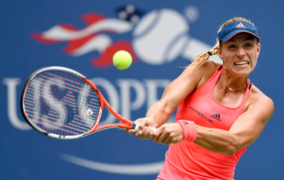 Angelique Kerber se encuentra como líder de la Asociación Femenina de Tenis (WTA) por segunda semana consecutiva. 