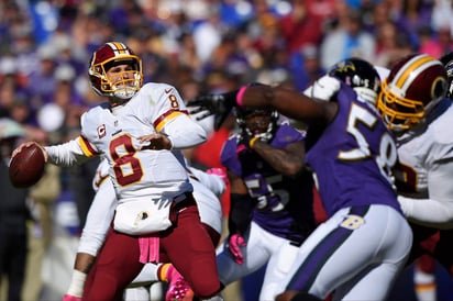 Los Redskins le propinaron su segunda derrota a Baltimore. (AP)