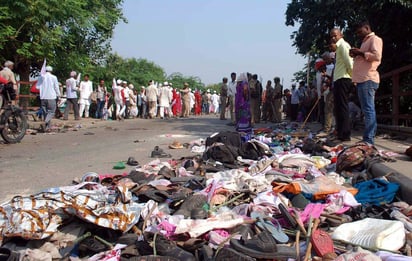 La estampida fue entre Varanasi y Chandauli. (EFE)