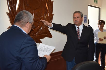 Titular. José María Rojas Roncal rindió protesta como coordinador del Copladem. (EL SIGLO DE TORREÓN)