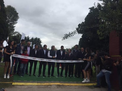 Miguel Angel Mancera estuvo presenten en la inauguración.