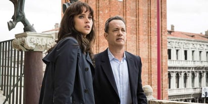 La película, estelarizada por Tom Hanks y dirigida por Ron Howard, tuvo una desalentadora recaudación de 14.9 millones de dólares en su fin de semana de estreno, según cifras definitivas difundidas el lunes. (ARCHIVO)