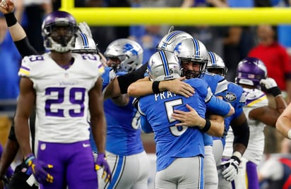 Los Lions ampliaron su récord de NFL al decidir sus primeros 11 partidos de la campaña por siete puntos o menos. (AP)