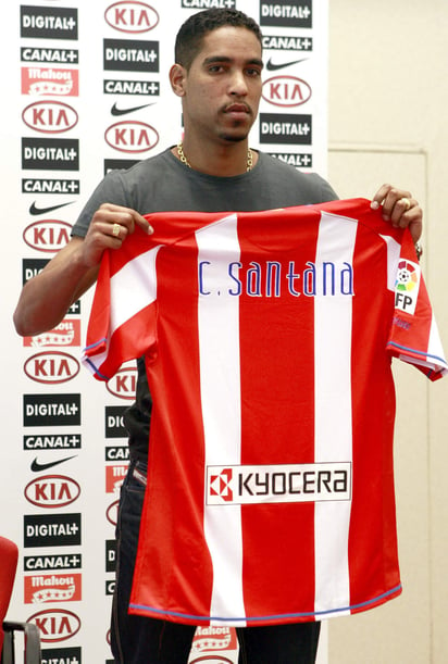 Cléber Santana jugó para el Atlético de Madrid en el 2007. (Archivo)